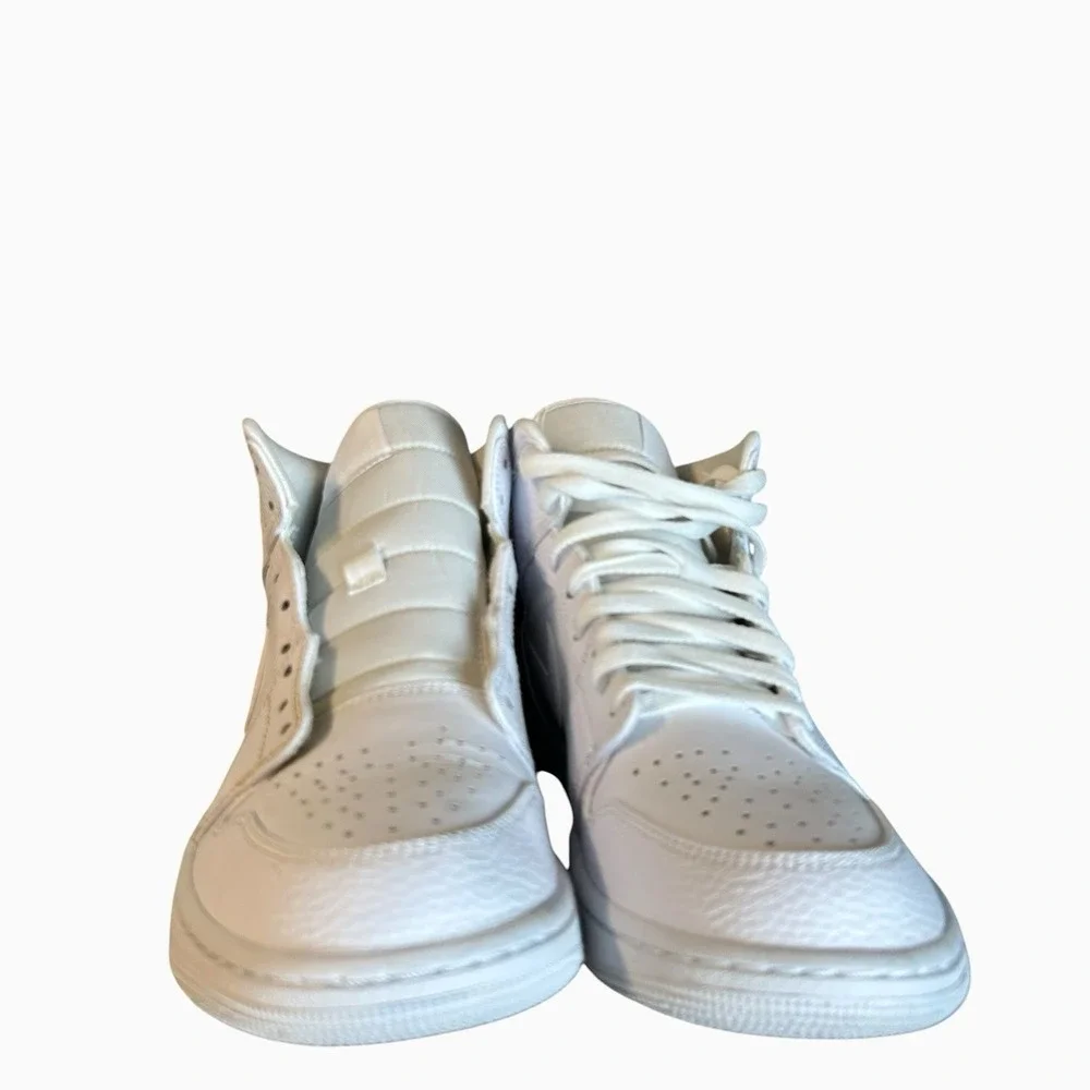Size 9 - Jordan 1 Mid Triple White - 554724-130